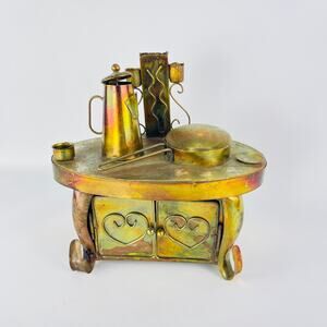 Tin Music Box Stove Kitchen Designed By Berkeley Design Movement Lids Move